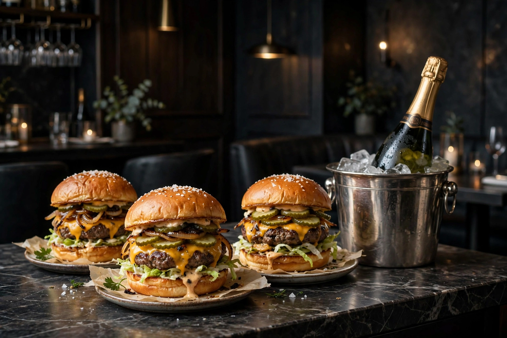 Milk Burger: Kyiv Restaurateurs Pair Burgers With Champagne in Notting Hill