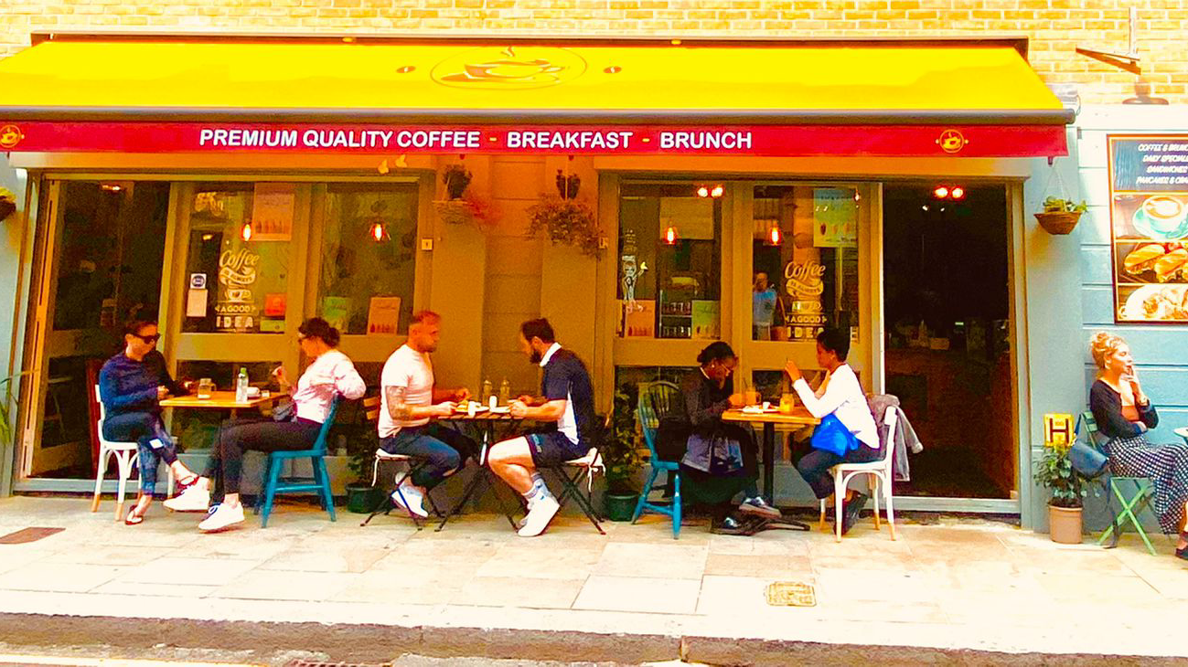 Vintage Café Shoreditch Review, Cosy Family-Run Brunch Spot by Brick Lane in London
